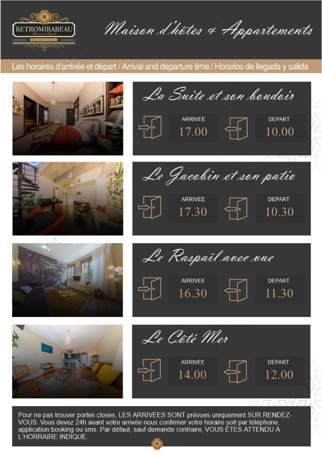 Retromirabeau - Chambre Suite & Appartements De Charme - Localisation Premium Narbonne Bagian luar foto